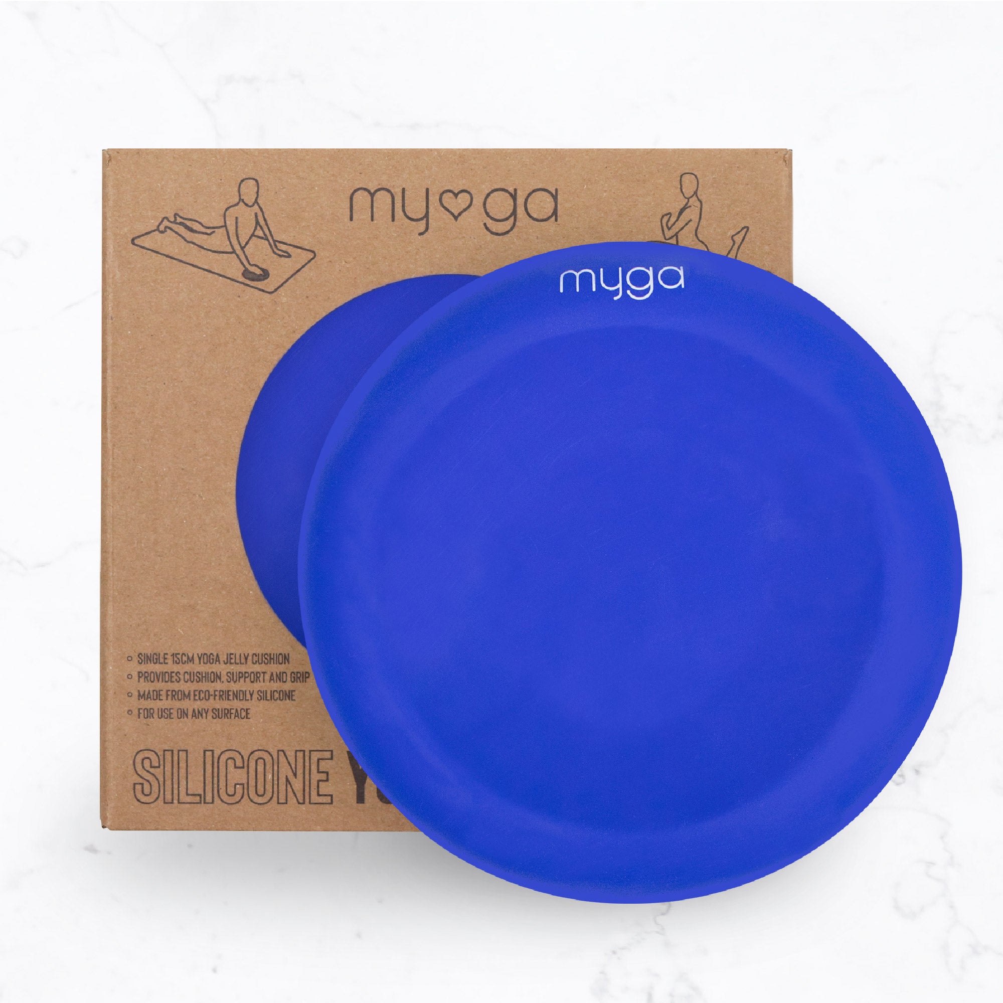 Myga Yoga Jelly Support Pad - Grey