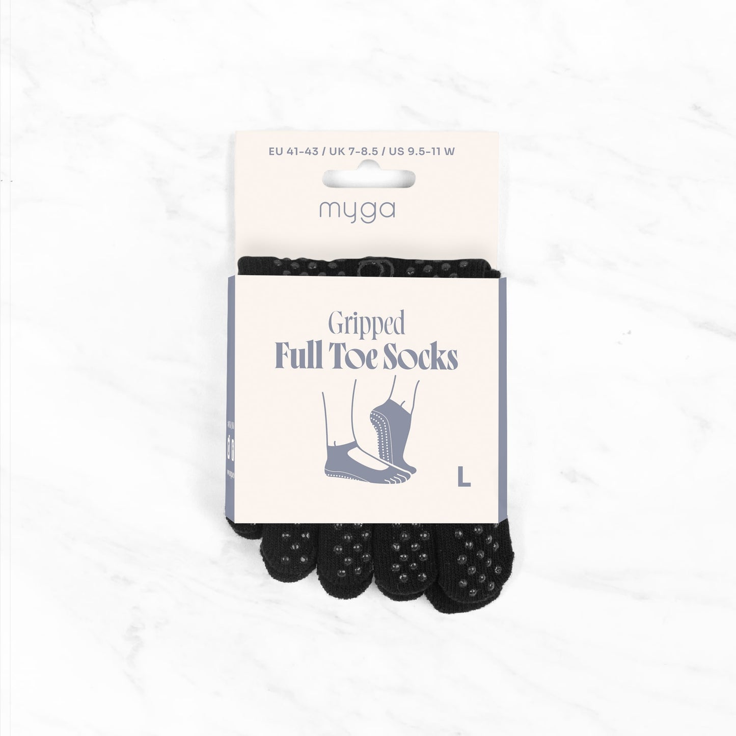Yoga/Pilates Toe Socks
