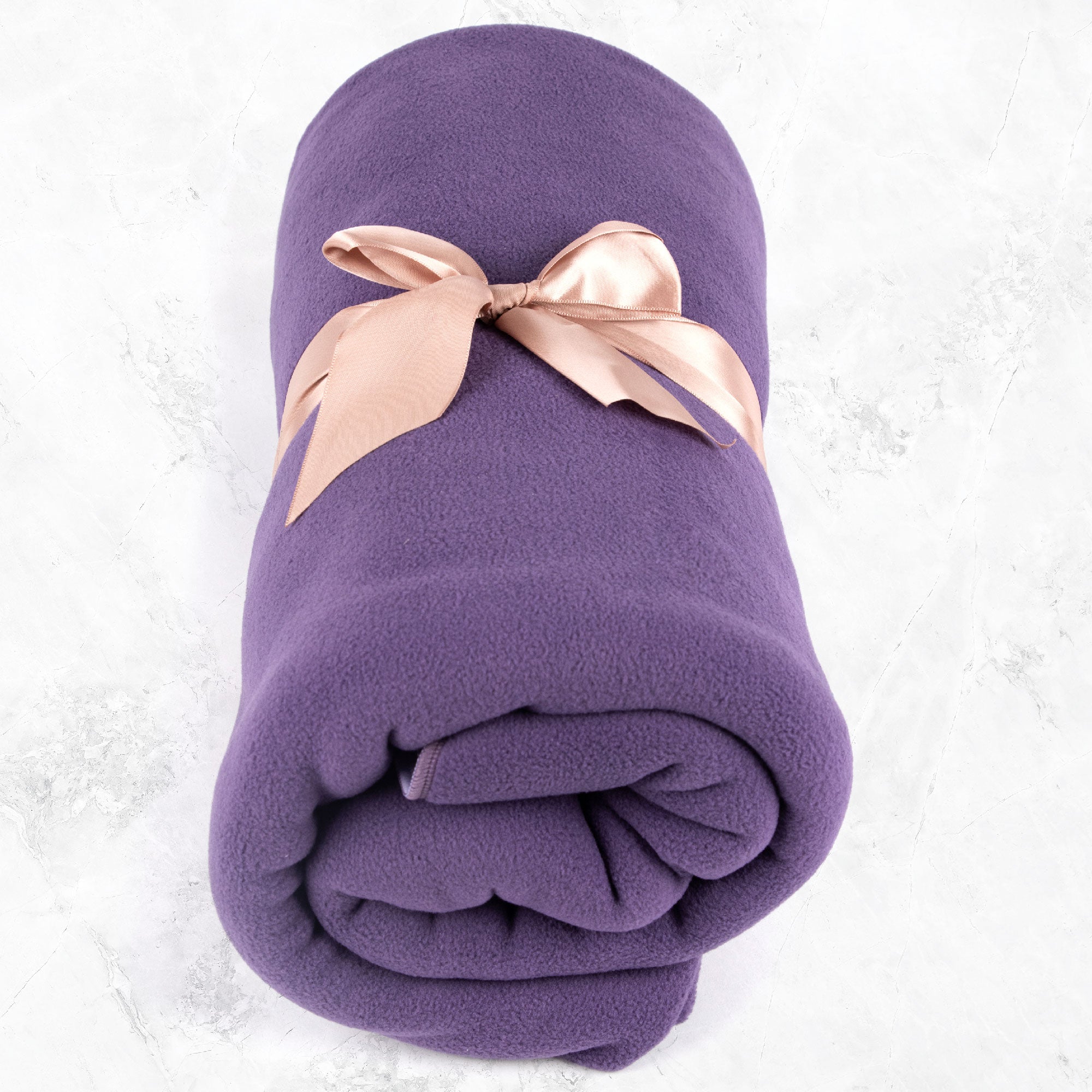 Purple sale fleece blanket