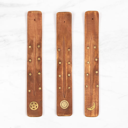 Cosmic Flow Incense Holder Set