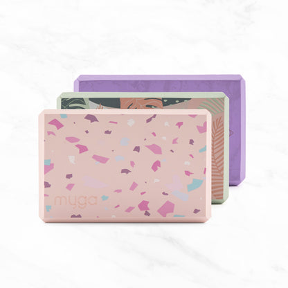 Foam Yoga Blocks - Printed