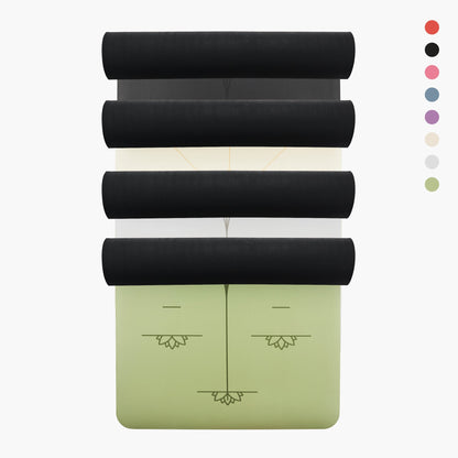 Extra Large Lotus Alignment Yoga Mats