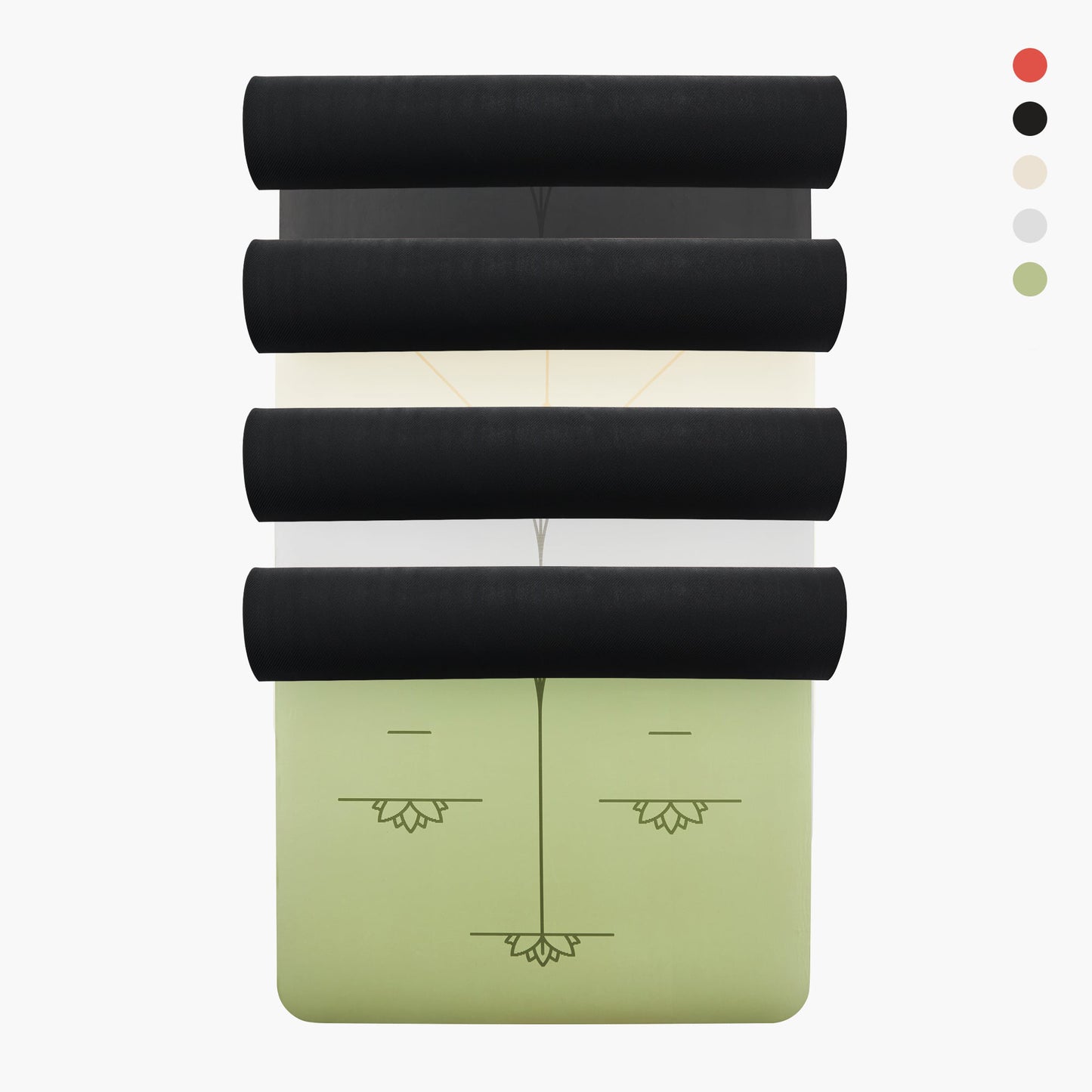 Extra Large Lotus Alignment Yoga Mats