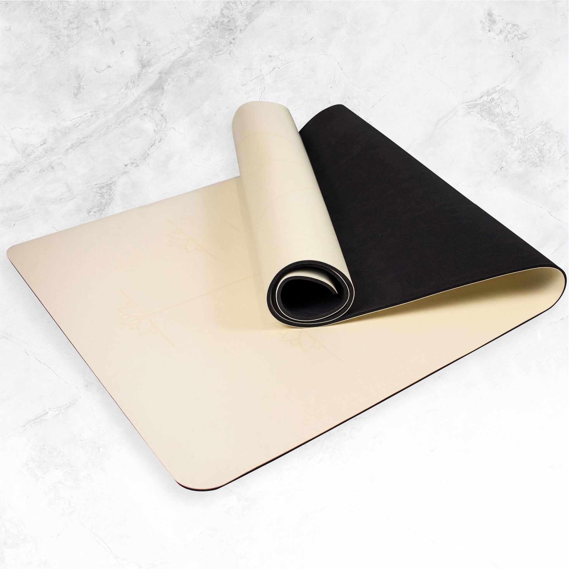 Have Some Fun With It - Cream Yoga Mat