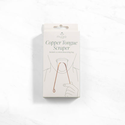 Copper Tongue Scraper Cleaner