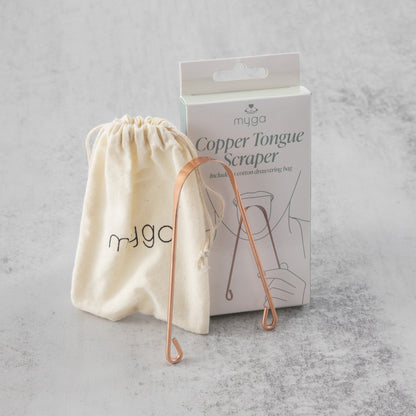 Copper Tongue Scraper Cleaner