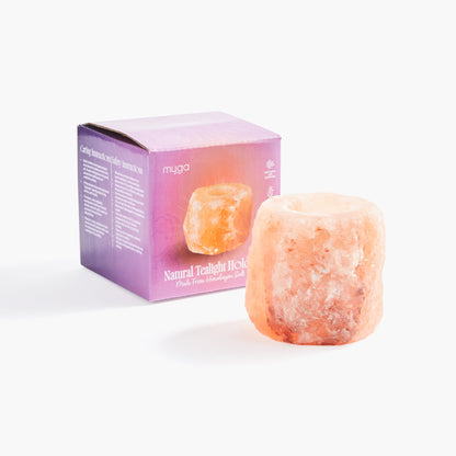 1kg Single Himalyan Salt Candle Holder