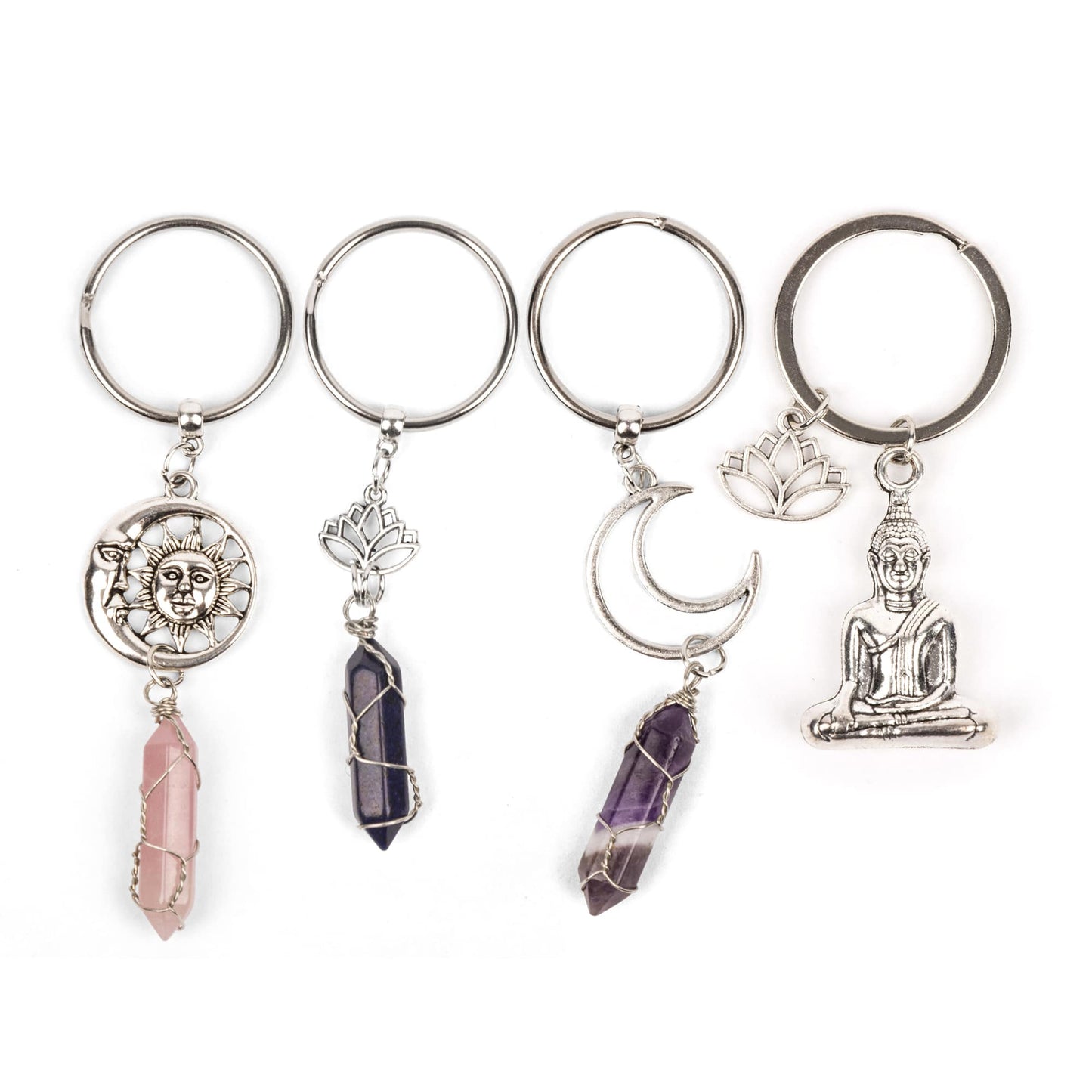 Spiritual Serenity Keyring Set