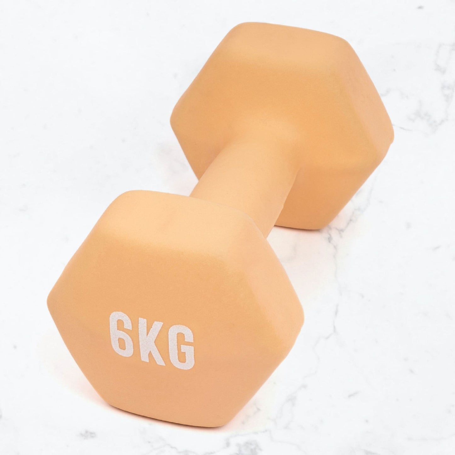 Neoprene & Cast Iron Hex Dumbbell Pair