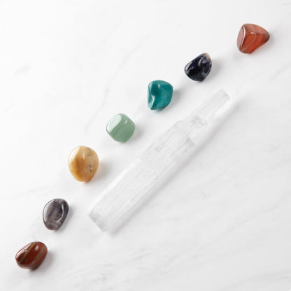 Chakra Healing Stones Gift Set