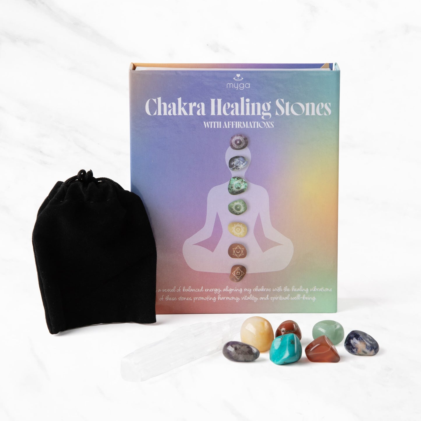 Chakra Healing Stones Gift Set