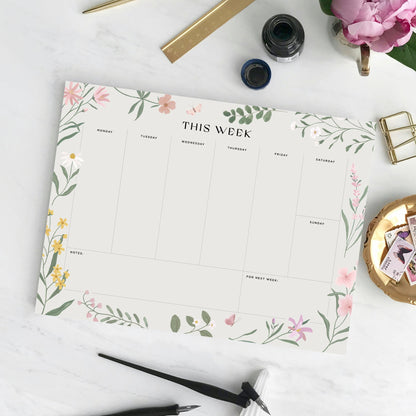 Weekly Planner Pad