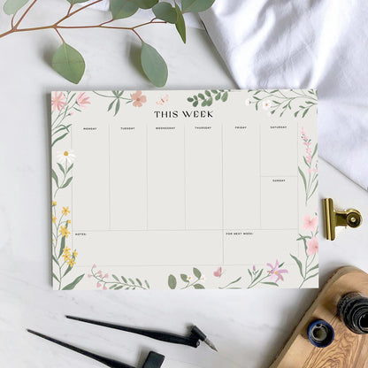 Weekly Planner Pad