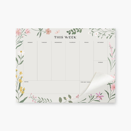 Weekly Planner Pad