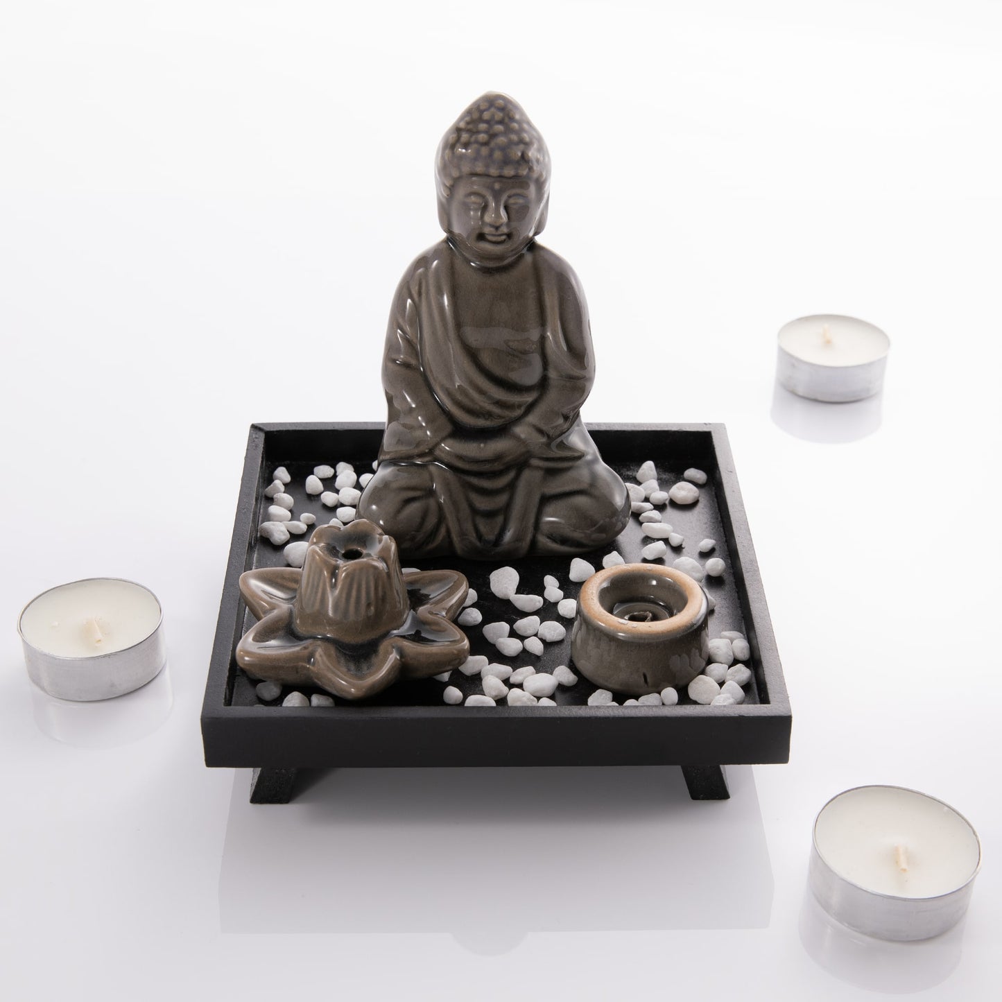 Buddha Incense Burner Set