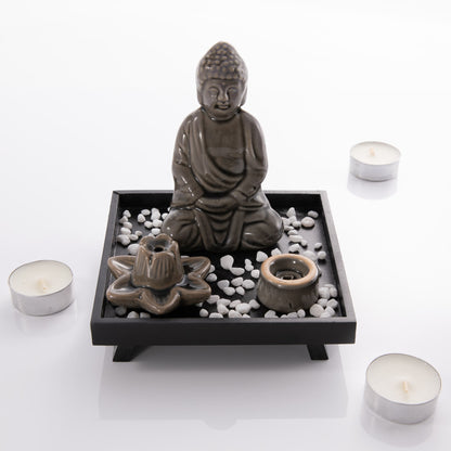 Buddha Incense Burner Set