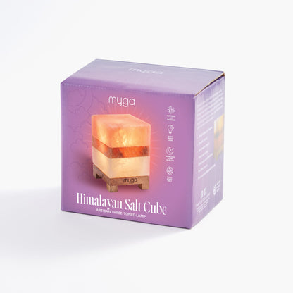 Cube Himalayan Salt Lamp