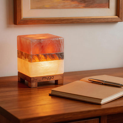 Cube Himalayan Salt Lamp