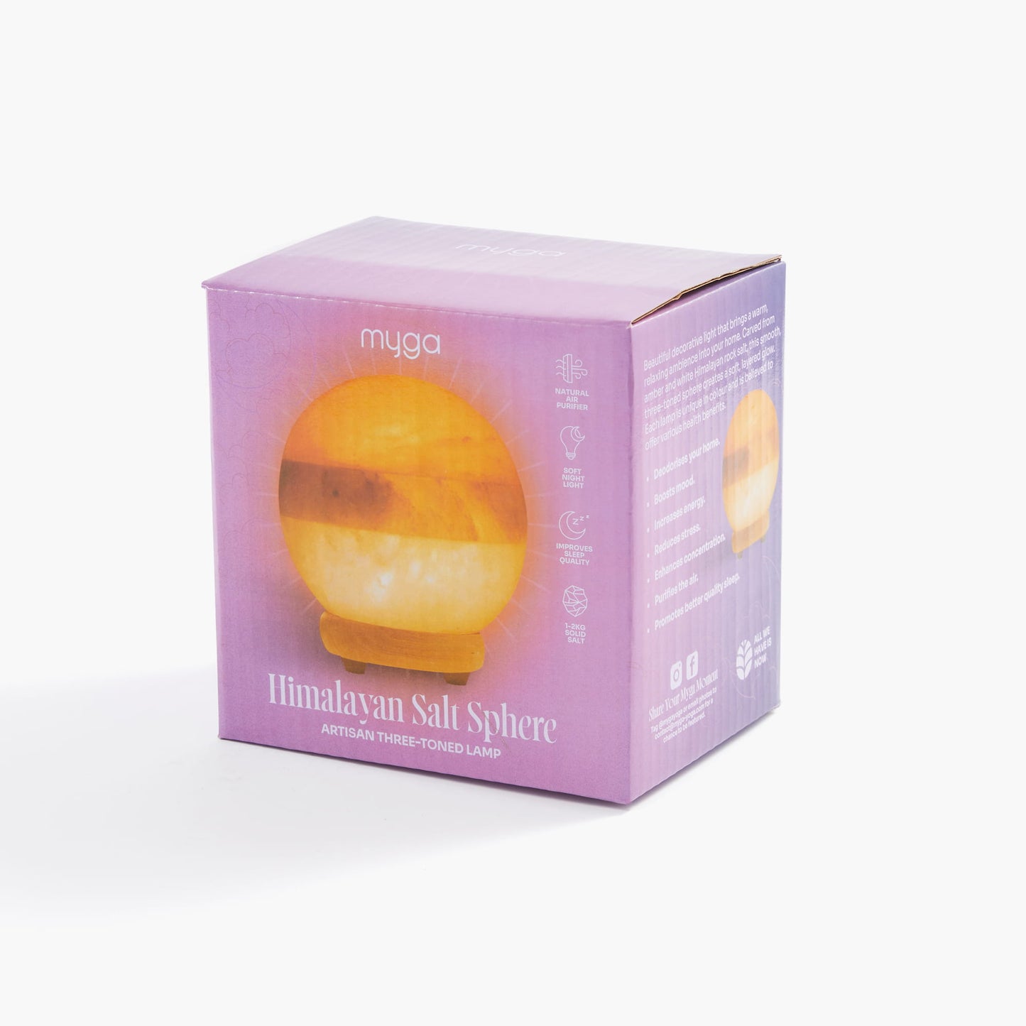 Sphere Himalayan Salt Lamp