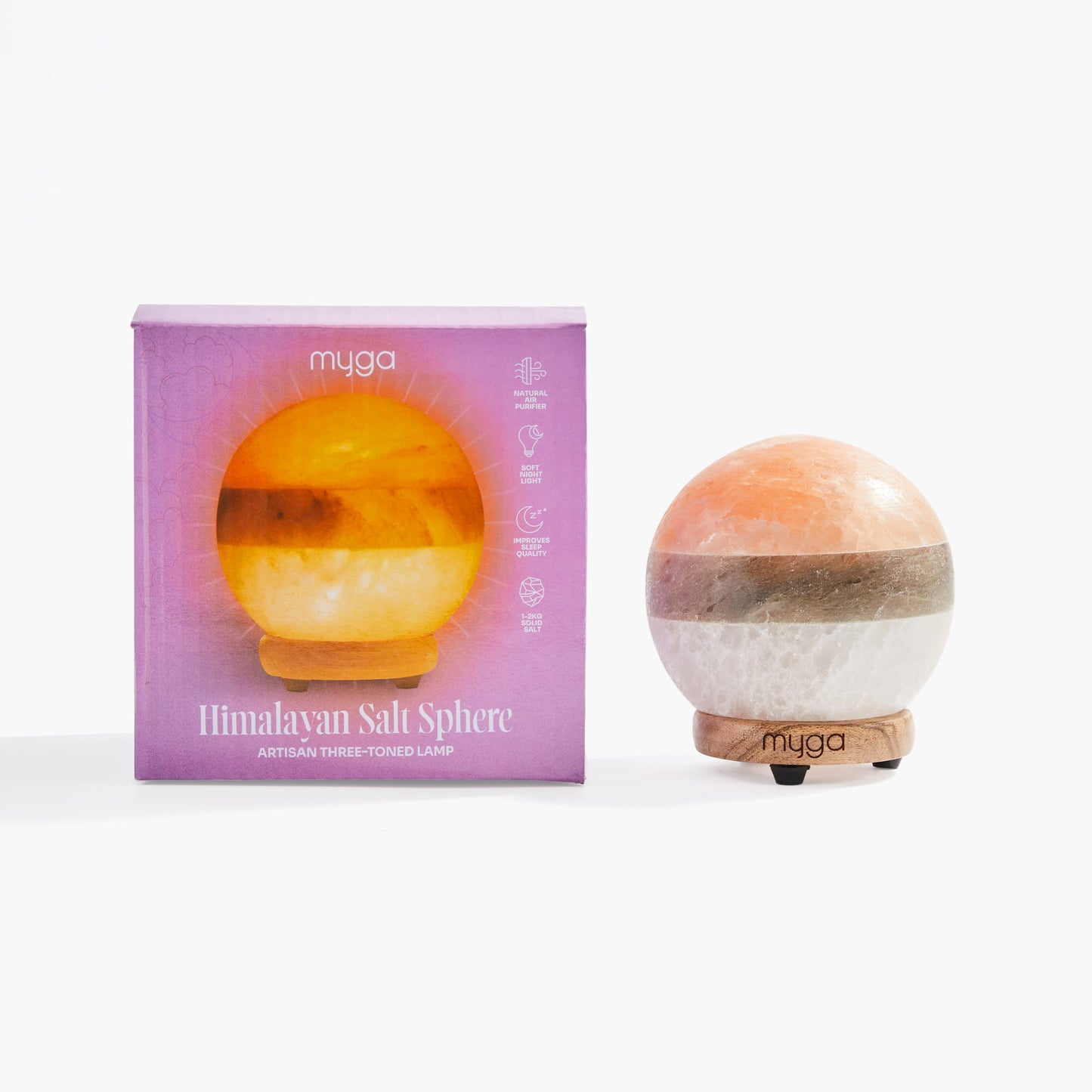 Sphere Himalayan Salt Lamp