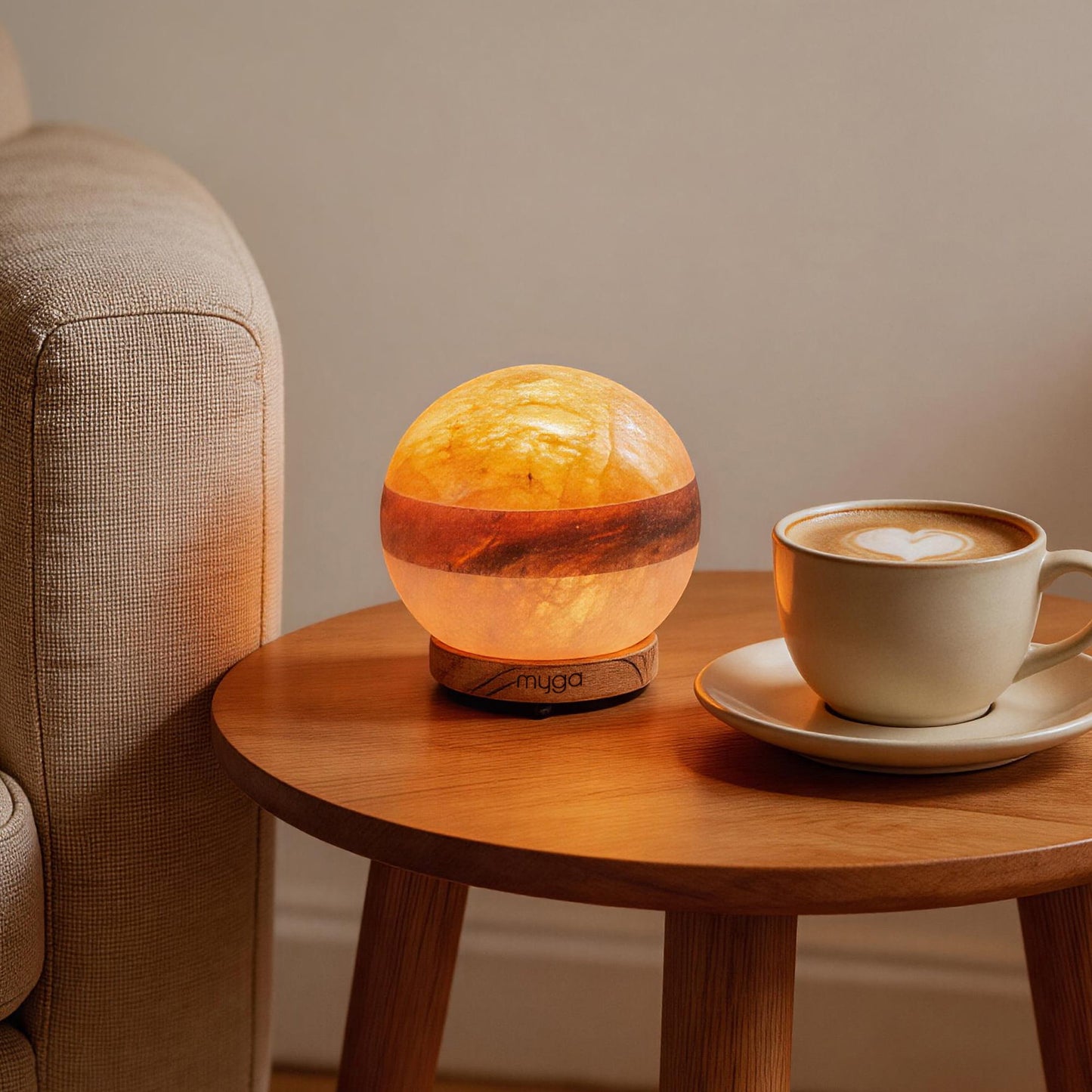 Sphere Himalayan Salt Lamp