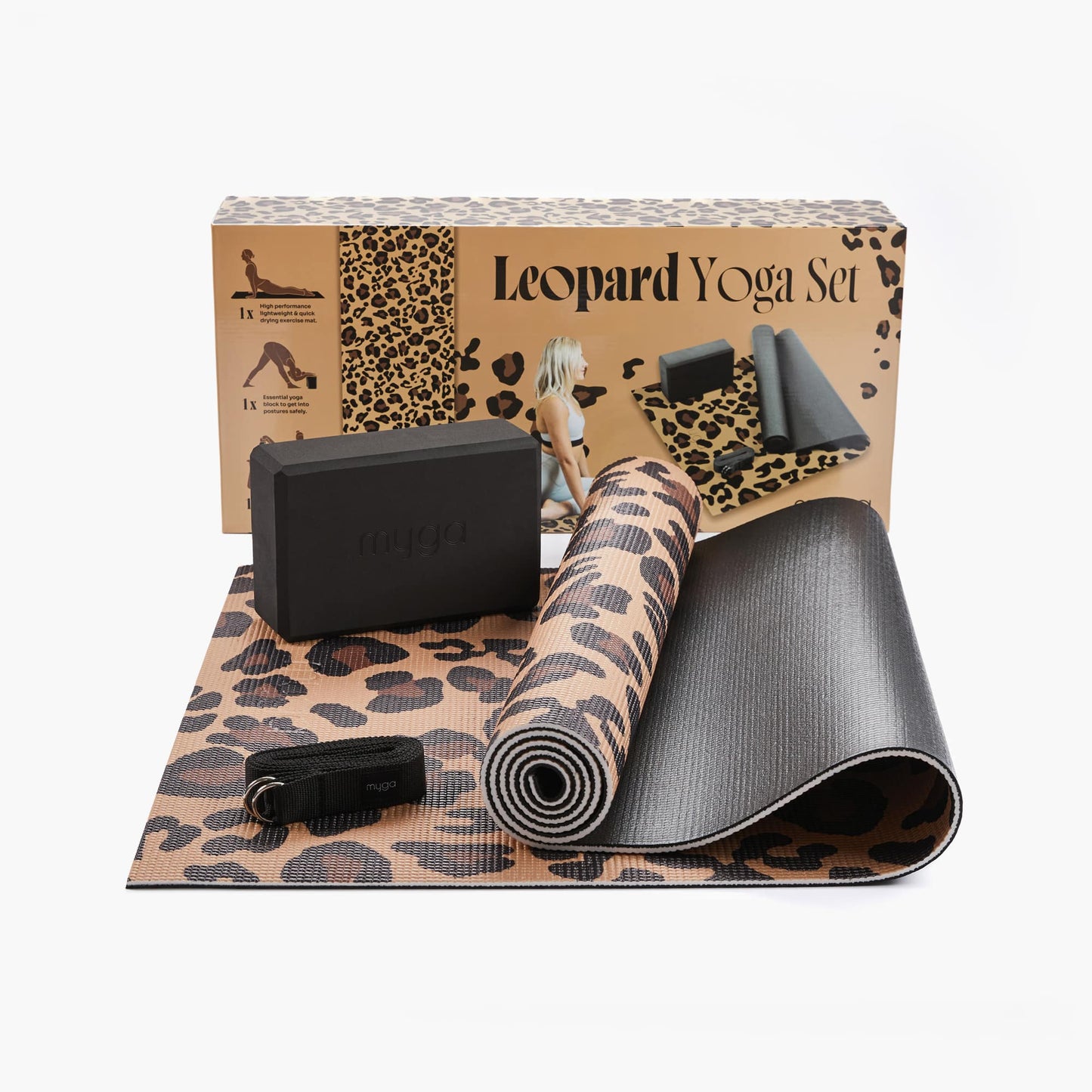 Yoga Starter Kit - Leopard