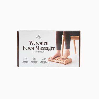 Arched Wooden Foot Massager