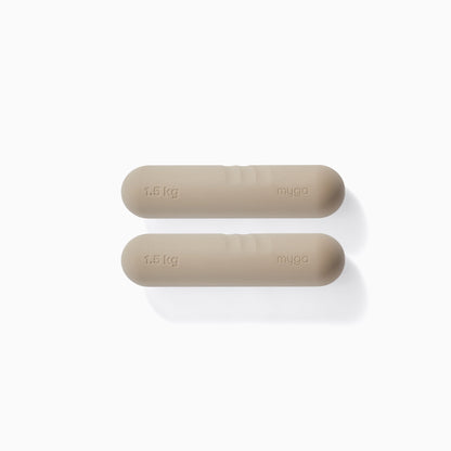 Silicone Dumbbells 1.5kg (Pair)