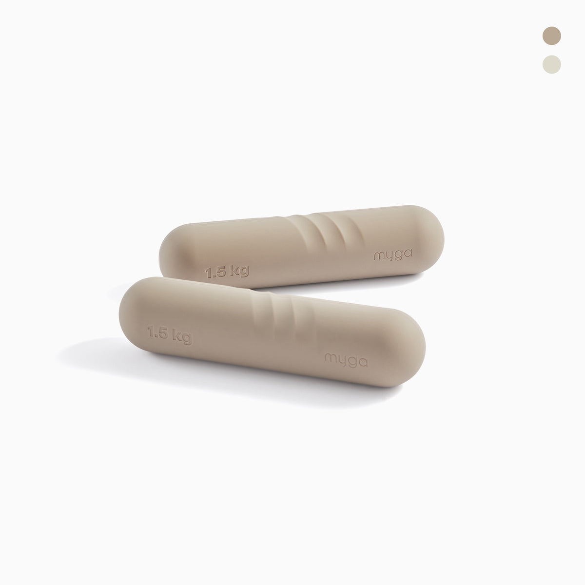Silicone Dumbbells 1.5kg (Pair)