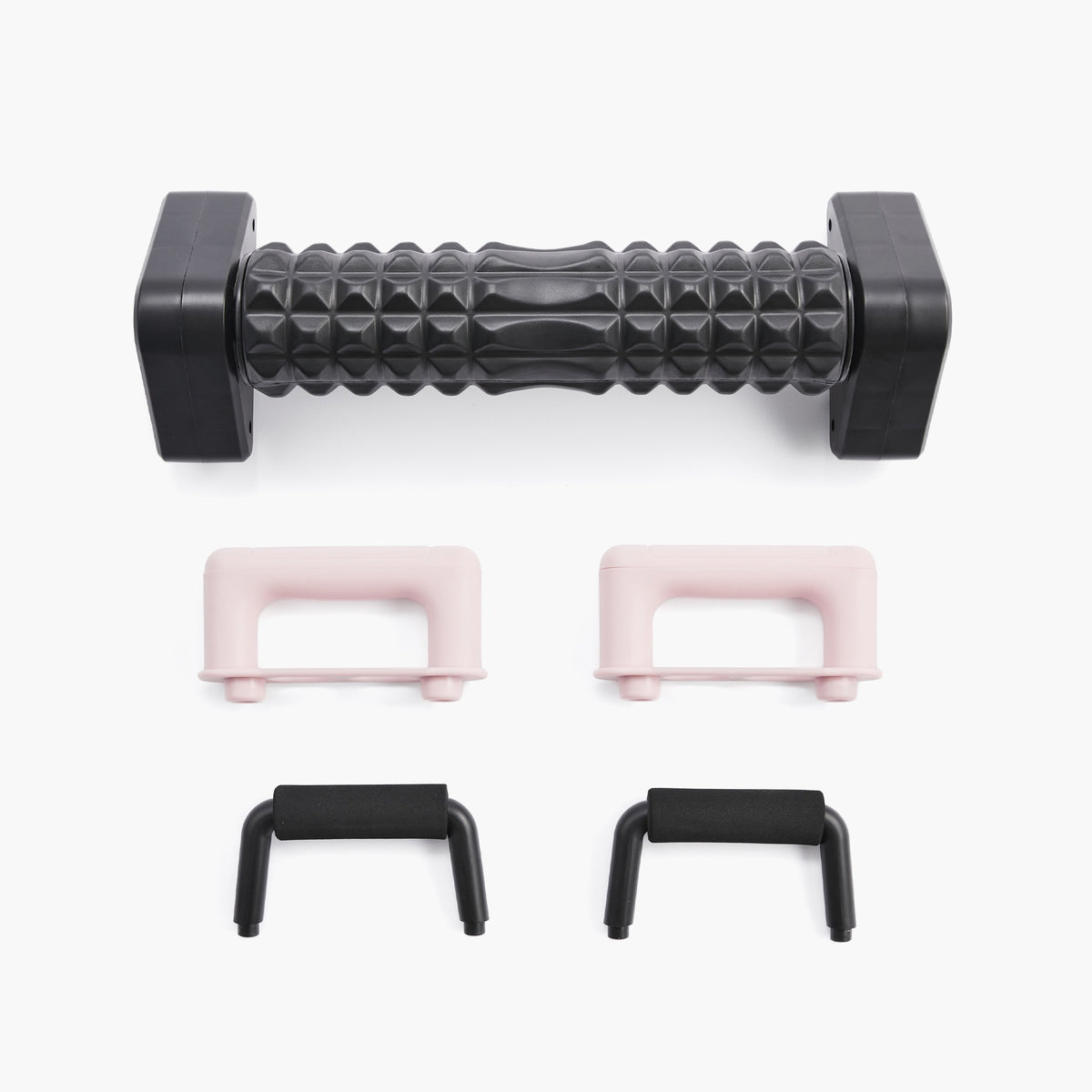Wooden Pilates Reformer with Massage Roller