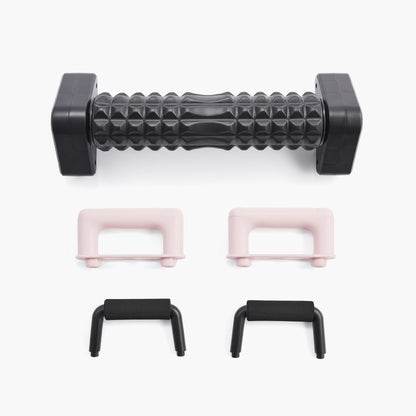 Wooden Pilates Reformer with Massage Roller