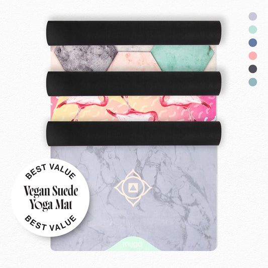 Luxurious Vegan Suede Yoga Mats