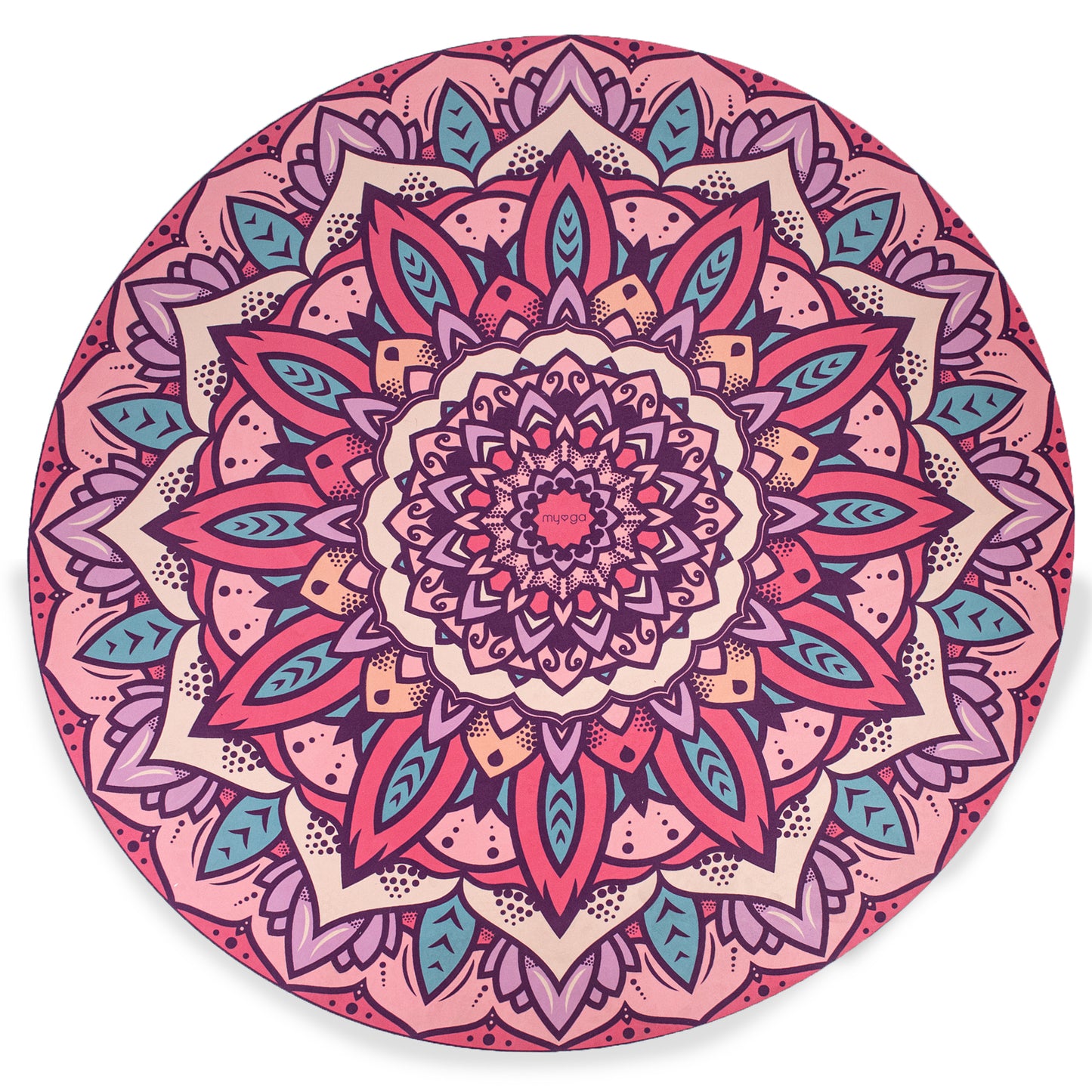 Yogacurrent - This Handmade Prana Flow Eco Mandala Mat fit in my