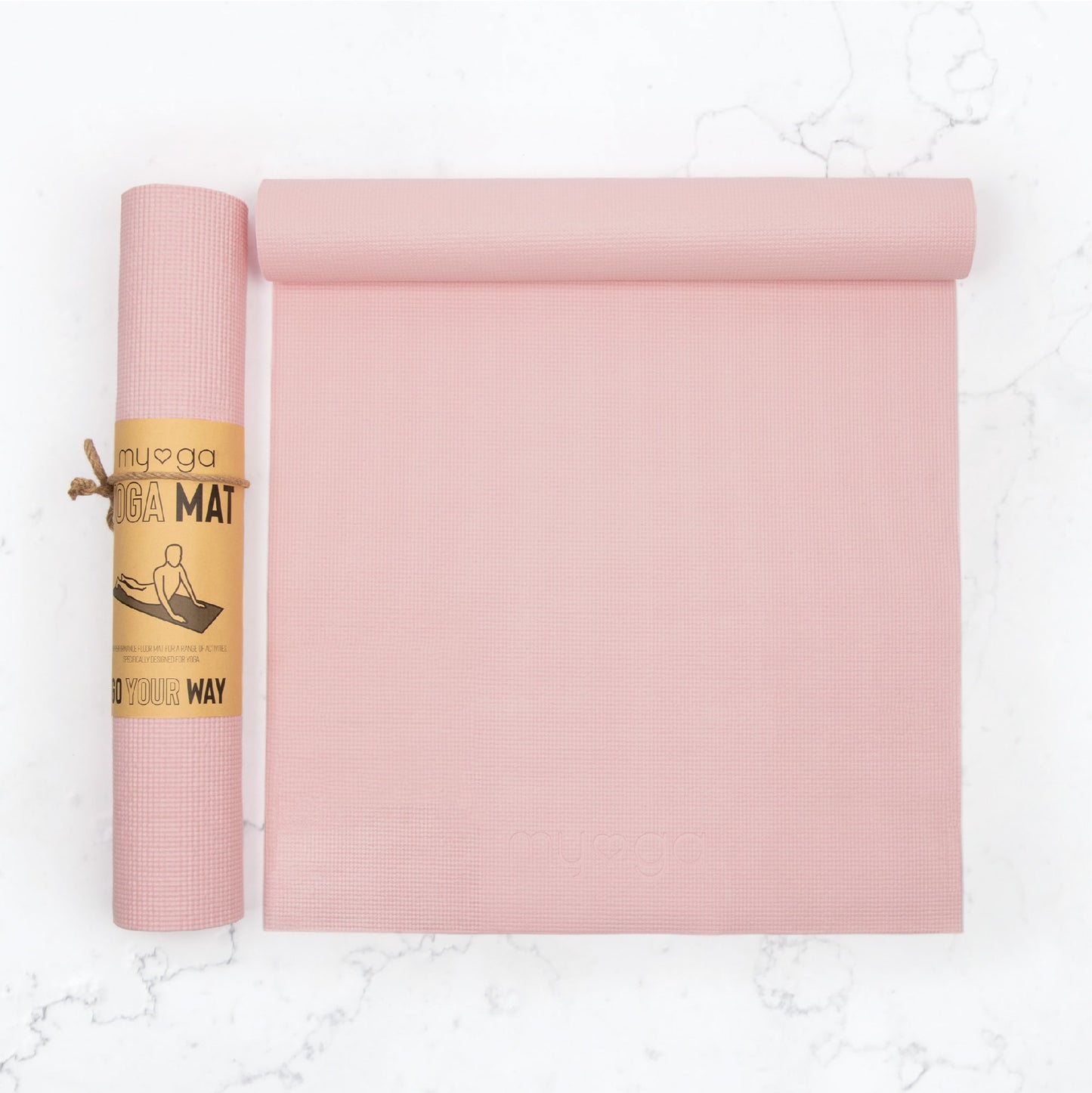 Myga Yoga Mat Dusty (Pink)