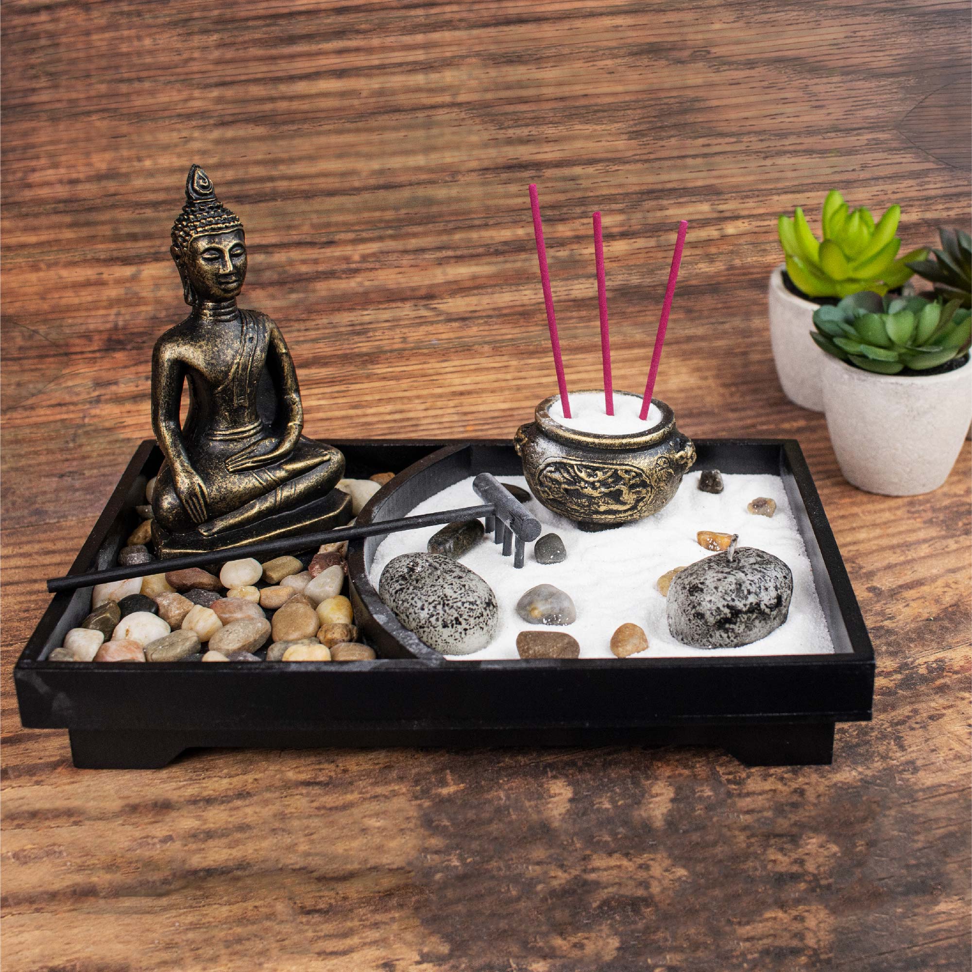 Mini Buddha Zen Garden Kit – www.myga.eco