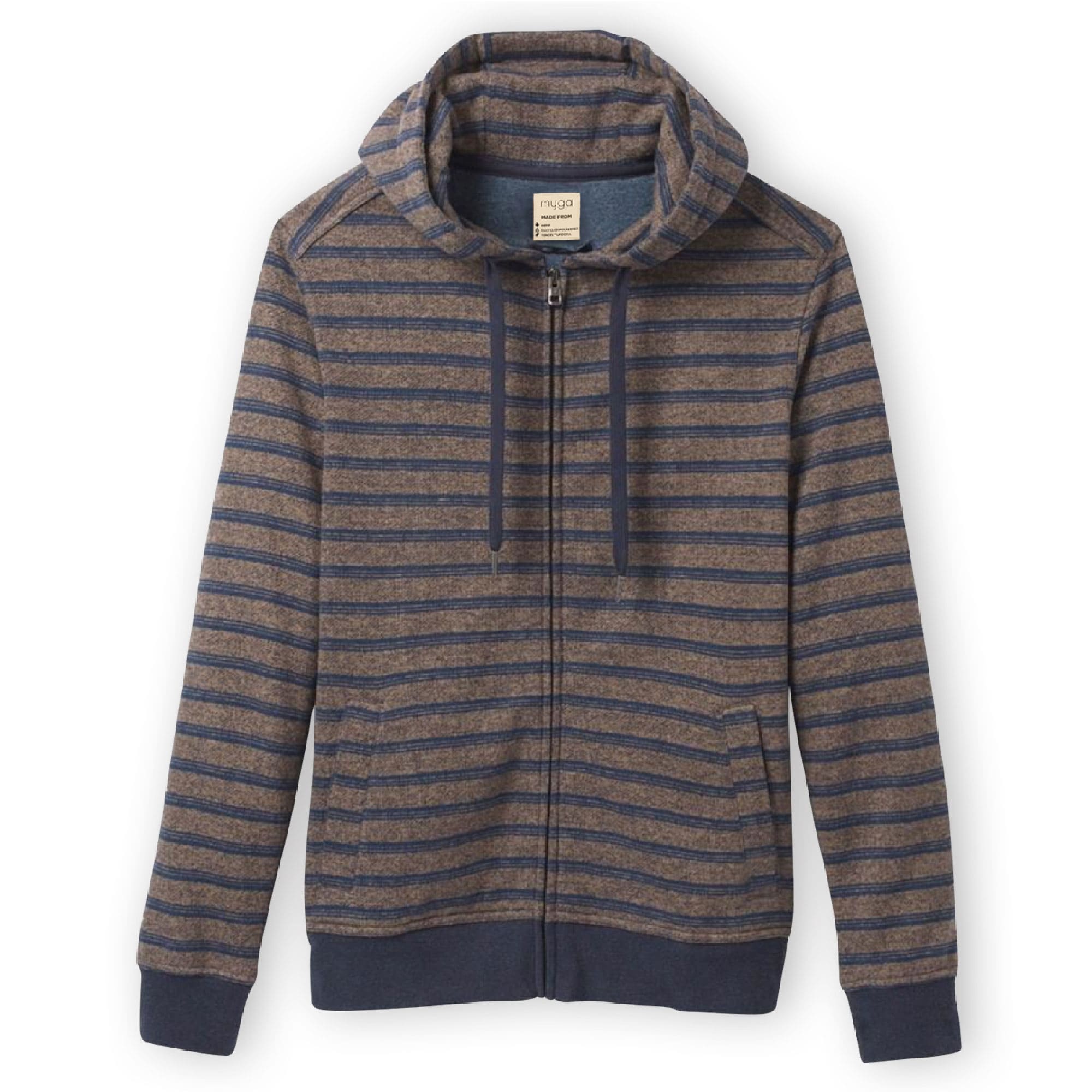 Striped mens hoodie online