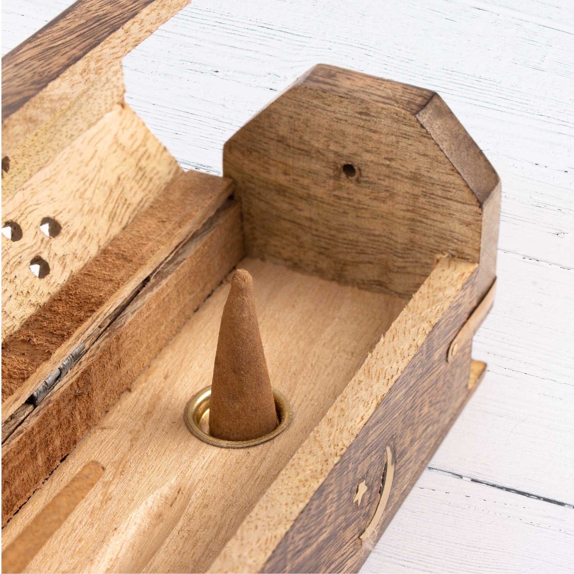Incense Wooden Storage Box